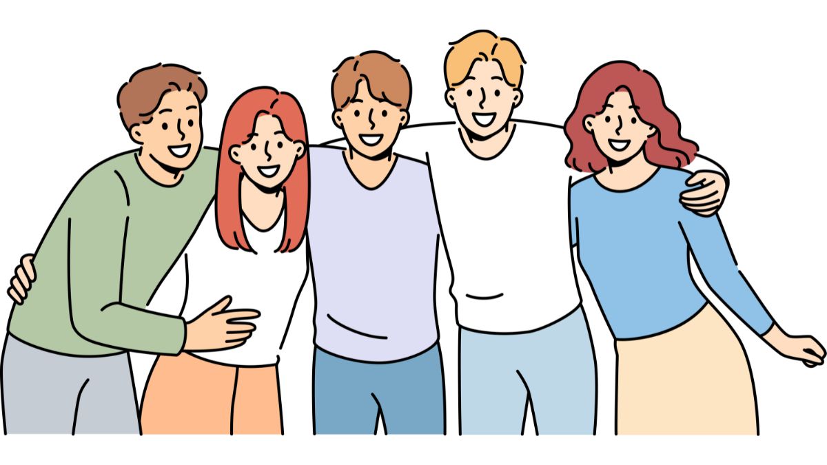 家づくりの利用者さんたちのイメージイラスト