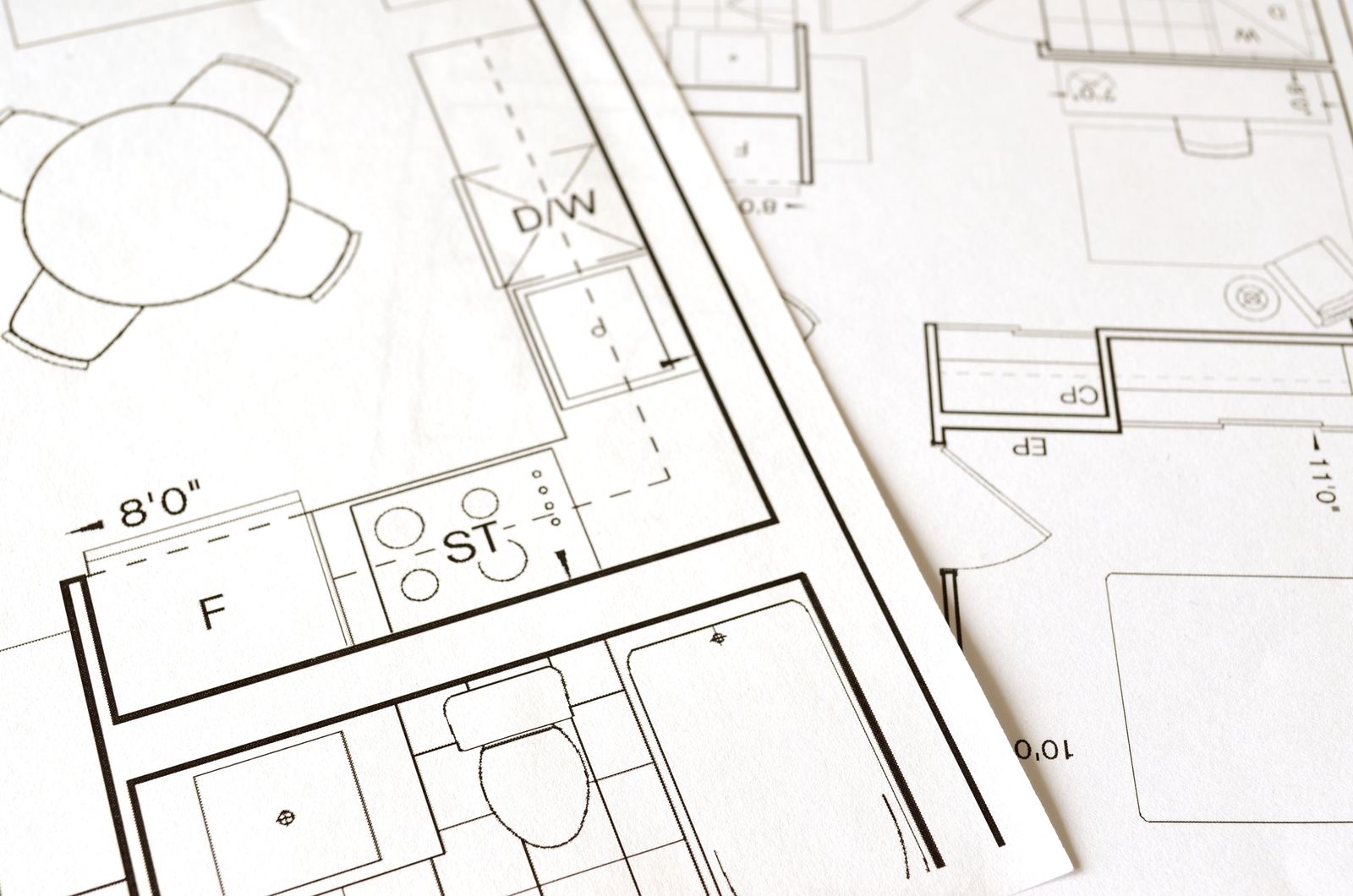 複数社を比較検討するための住宅の間取り図